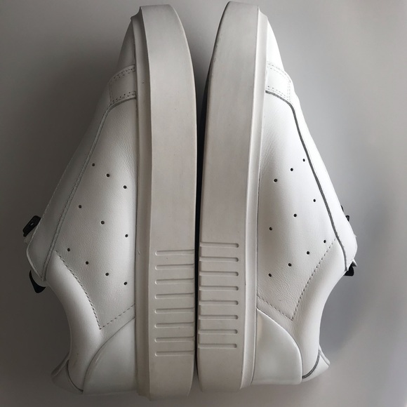 adidas sleek super zip white
